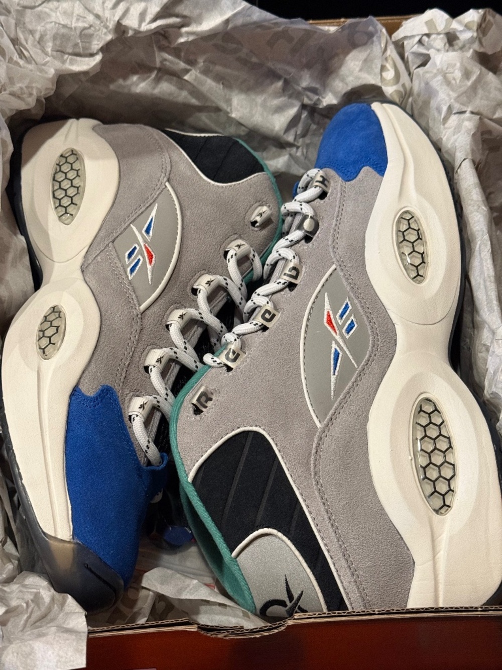 Reebok Question Mid "Draft Day 25th Anniversary" Men's Size 11 New